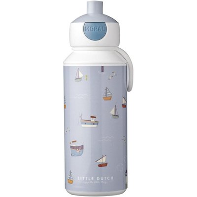 Gourde pour enfant pop-up campus 400 ml - Sailors Bay LITTLE DUTCH