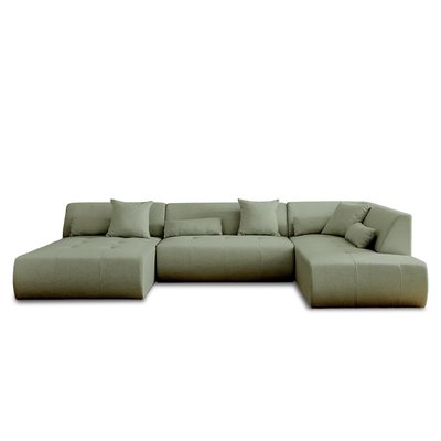 Canapé Panoramique Tissu 7 places - ONYX LISA DESIGN
