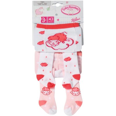 Baby Annabell collants 43cm, 1 x pack de 2 ZAPF CREATION