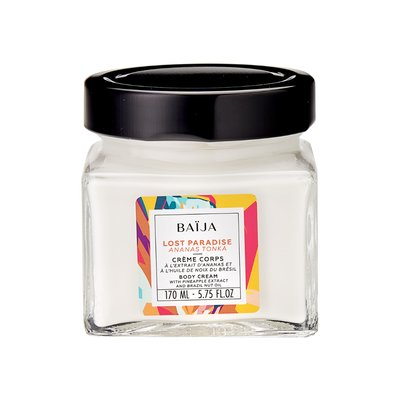 Crème Corps à l'extrait d'Ananas et à l'Huile de Noix du Brésil - LOST PARADISE BAIJA