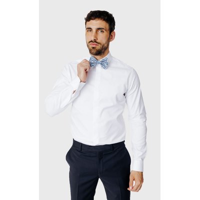 Chemise Slim fit Cérémonie double retors gorge cachée ACROSS