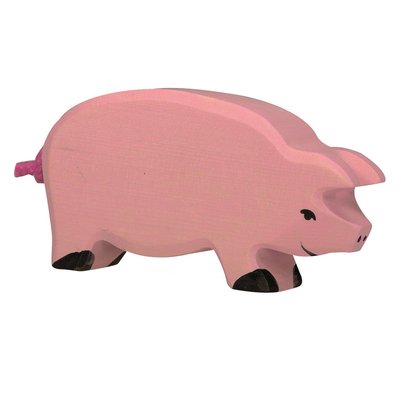 Figurine Cochon HOLZTIGER