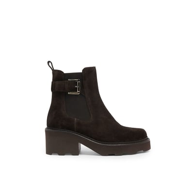 Boots À Talon en cuir PARKER MELLOW YELLOW