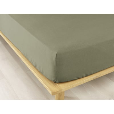 Drap housse en Flanelle de Coton avec bonnet 30 cm EDEN