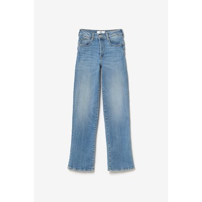 Jeans regular, droit pulp slim taille haute, longueur 34 LE TEMPS DES CERISES