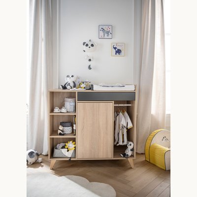 Commode à langer évolutive en bureau SAUTHON