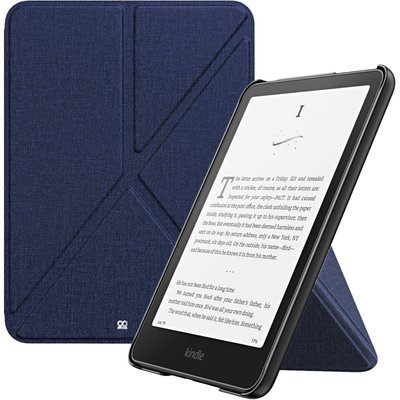 Etui Origami Kindle Paperwhite 2024 7p bleu IBROZ