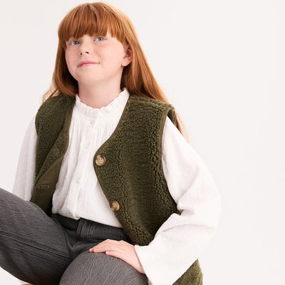 Gilet senza maniche in sherpa LA REDOUTE COLLECTIONS