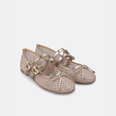 Ballerines plates à bout rond avec boucle ALMA EN PENA