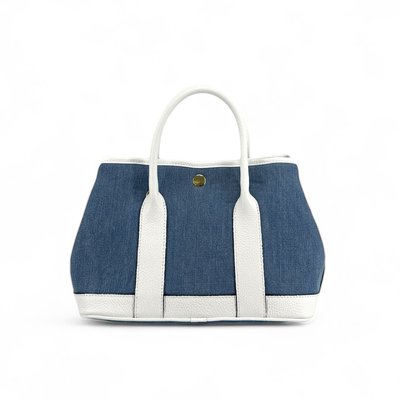Sac à main bowling en toile et cuir SAMBO OH MY BAG