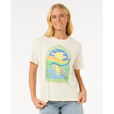 T-shirt SUN & SEA RELAXED TEE RIP CURL