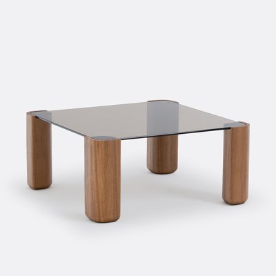 Boldi Walnut & Glass Coffee Table LA REDOUTE INTERIEURS