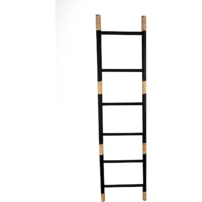 Echelle décorative en bois  et rotin pour intérieur élégant RECOLLECTION