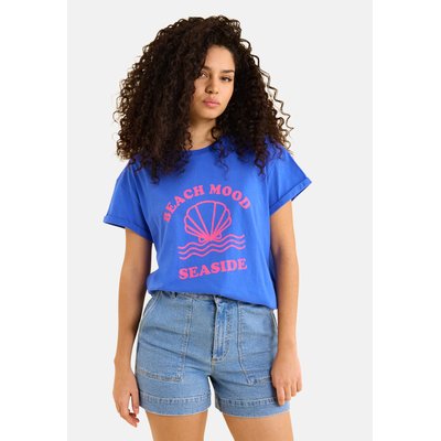 T-shirt message visuel palmiers ICODE