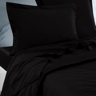 Parure drap plat + 2 taies 50x70 cm SOFT PERCALE SENSEI MAISON