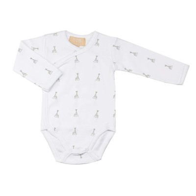 Body croisé bébé - Motif girafe TROIS KILOS SEPT