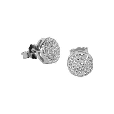 Boucles d'oreilles en argent 925 ELEGANTE BLUESPIRIT