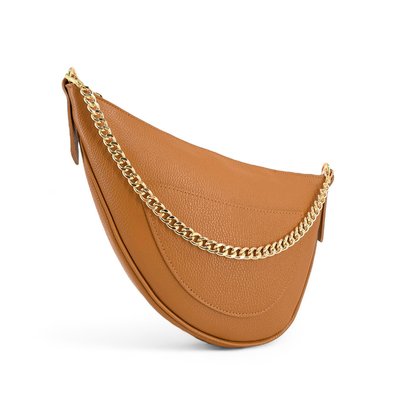 Sac demi-lune en cuir grainé DIANE OH MY BAG
