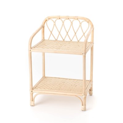 Bout de canapé en rotin et bambou 50x41x76 AMADEUS