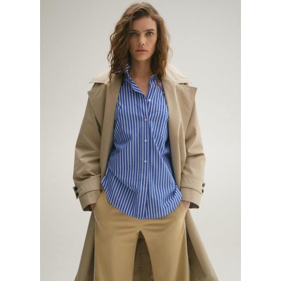 Chemise rayures combinées MANGO