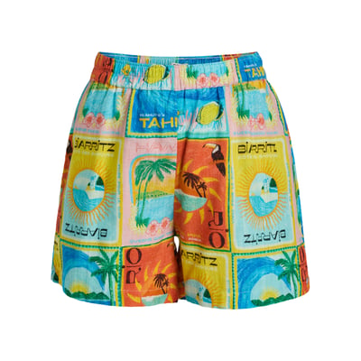 Short à taille élastique ATLAS SUNBURN TONES. ROXY