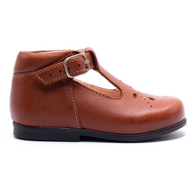 Chaussures premiers pas à boucle en cuir CAROL BONI&SIDONIE