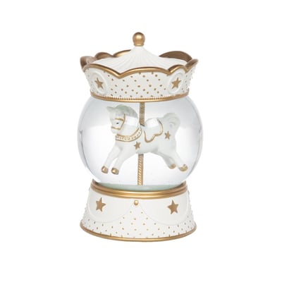 Boule à neige Carrousel  et doré AMADEUS LES PETITS
