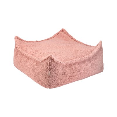 Pouf Coussin de Sol Ottoman Carré Teddy WIGIWAMA