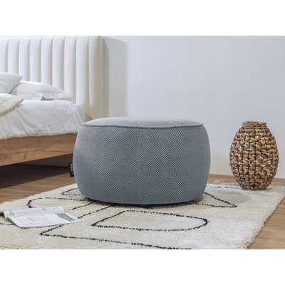 Pouf tissu texturé, ACACIA BOBOCHIC