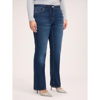 Jean regular délavage sombre washed FIORELLA RUBINO