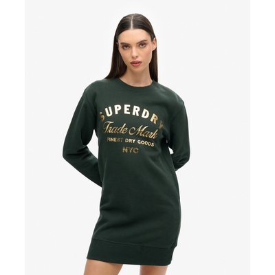 Robe en jersey à logo métallisé Luxe SUPERDRY
