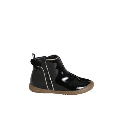 Bottines synthétique zippées VERTBAUDET
