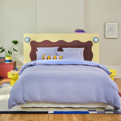 Ninon Duvet Cover in Washed Cotton/Cotton Muslin LA REDOUTE INTERIEURS