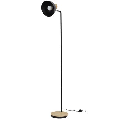 Lampadaire en métal noir 145 cm CMP