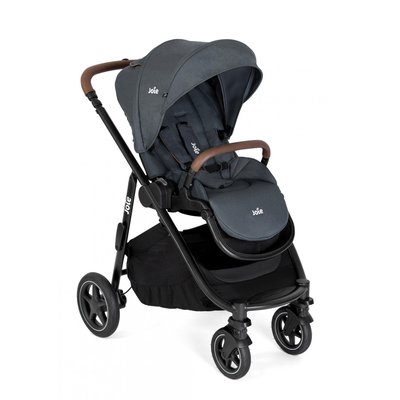 Poussette trio Versatrax Moonlight + siège auto i-Level Recline Eclipse + nacelle Ramble XL Shale JOIE
