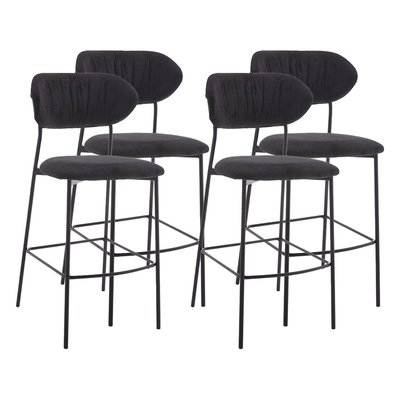Lot de quatre Tabourets de bar - 109 cm - ROSITA LISA DESIGN