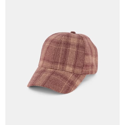 Casquette val tartan feutrée GALERIES LAFAYETTE
