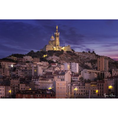 Tableau mural Notre-Dame de Marseille CEANOTHE