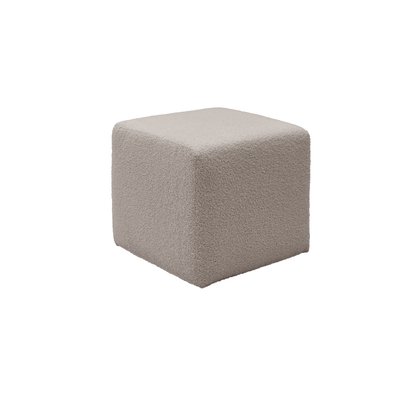 Pouf bouclette carré - OME CAMIF