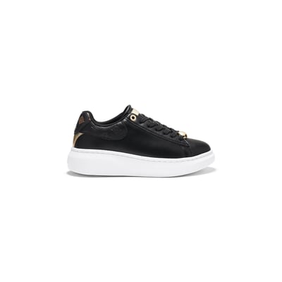 Baskets En Cuir Véritable Fireup GUESS