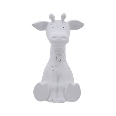 Kids Giraffe White Ceramic Night Light SO'HOME
