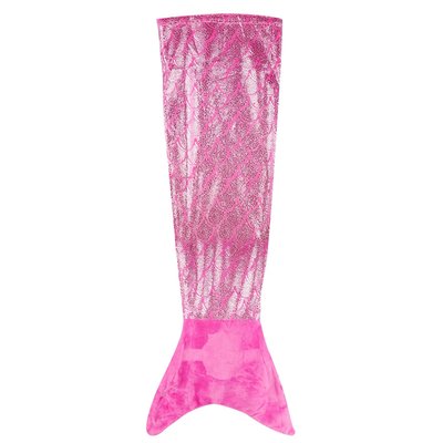 Plaid sirène effet paillette - Diam. 56 x L. 132 cm THE HOME DECO FACTORY