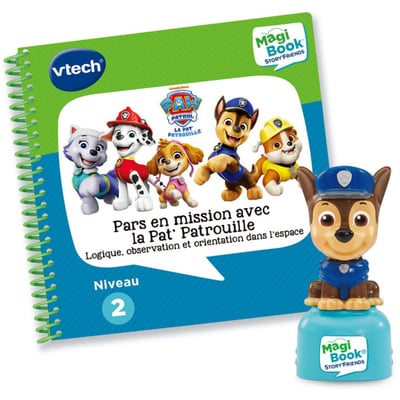 Livre interactif MagiBook Story'Friends-Livre Pat patroui VTECH