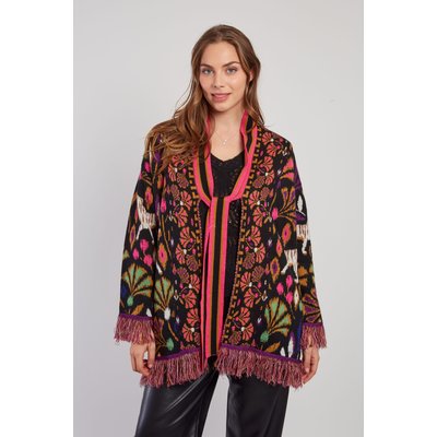 Gilet long à franges DARWIN DERHY