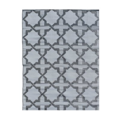 Tapis extérieur en polypropylène gris 120x160 AVRIL PARIS