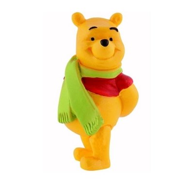 Figurine Winnie l'ourson avec écharpe BULLYLAND