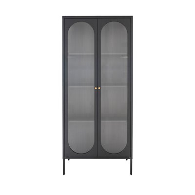 Vitrine en verre et métal H180cm - ADELAIDE HOUSE NORDIC