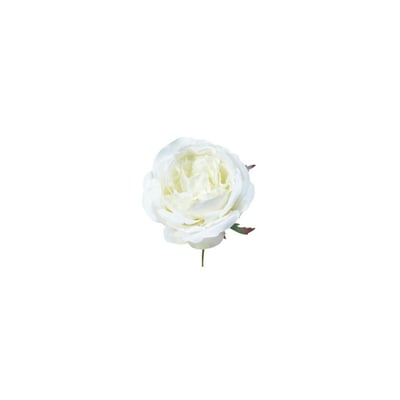 Tige de rose à piquer dans de la mousse artificielle H18 SIA DECO