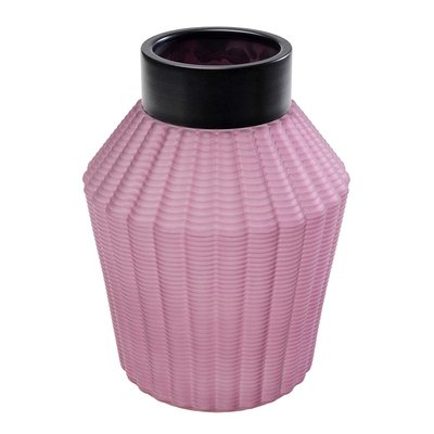 Vase Barfly violet mat 28cm KARE DESIGN
