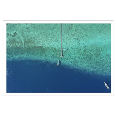 Poster blue lagoon HEXOA